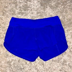 Lululemon Speed Up Short Cerulean Blue 2.5"
